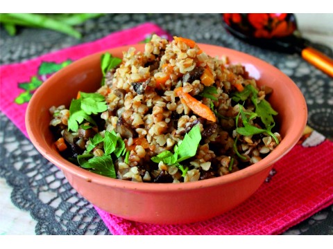 Грибная красная каша - ЧЕРЕВНЯ